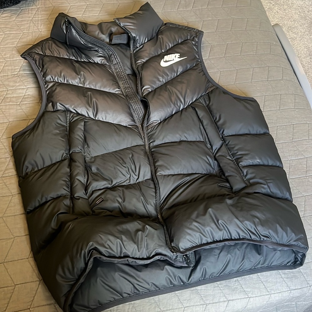 Nike puffer vest, size XL, slightly worn